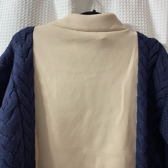 NWOT AT Panel Cable Knit Sweater - Picture 6 of 6